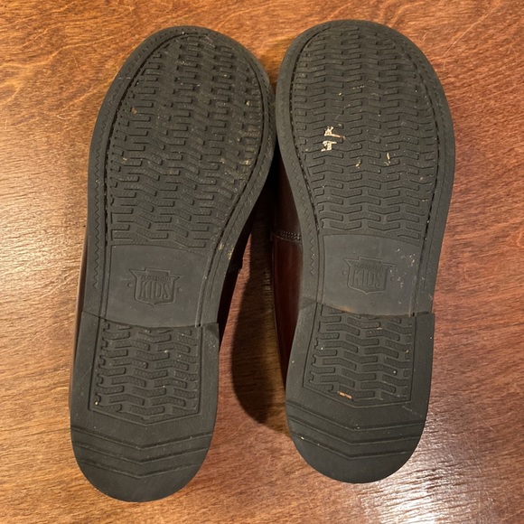 Boys Florsheim Burgundy Loafers Size 6.5 - Picture 3 of 4